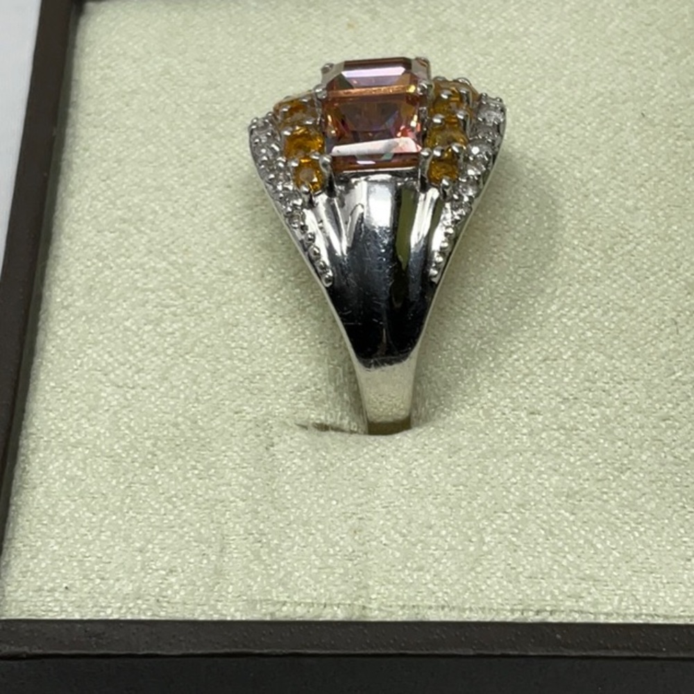 Amazing, Sparkly Solid Sterling Silver And Gemsto… - image 2